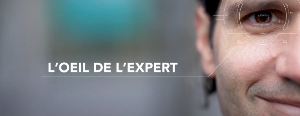 Visuel dans l'oeil de l'expert