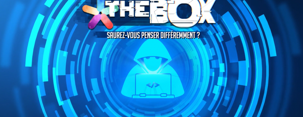 Accueil du serious game Think out of the box