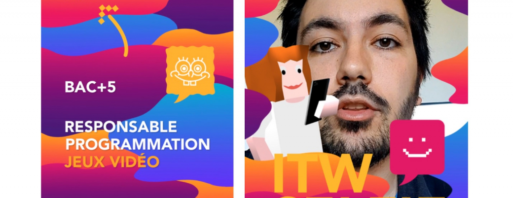 Benoit responsable programmation de jeux vidéos