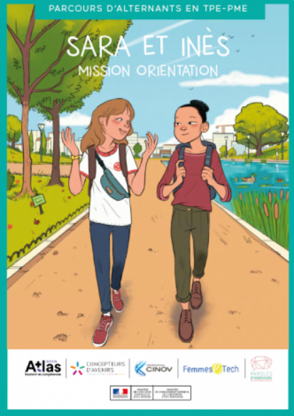 La BD Sara et Inès « mission orientation »