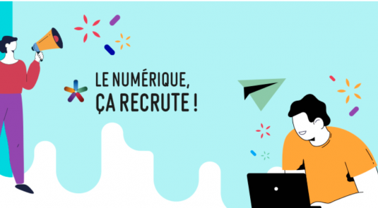 Cartographie "le numérique ça recrute"