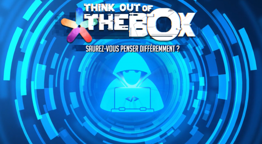 Accueil du serious game Think out of the box