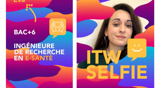 Eva, Ingénieure de recherche en e-santé | Talents du numérique